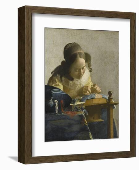 La Dentellière-Johannes Vermeer-Framed Giclee Print