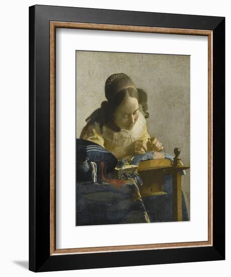 La Dentellière-Johannes Vermeer-Framed Giclee Print