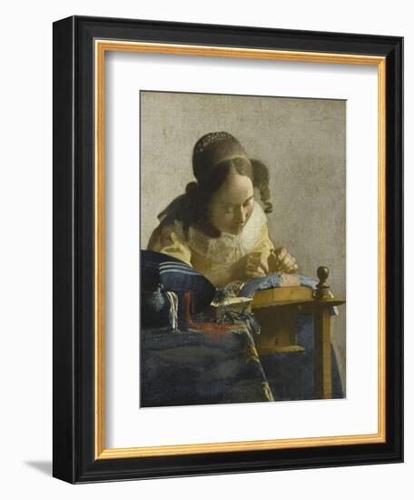 La Dentellière-Johannes Vermeer-Framed Giclee Print