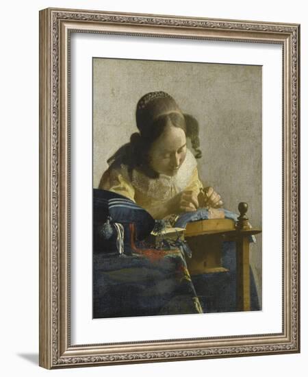 La Dentellière-Johannes Vermeer-Framed Giclee Print