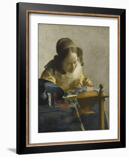 La Dentellière-Johannes Vermeer-Framed Giclee Print