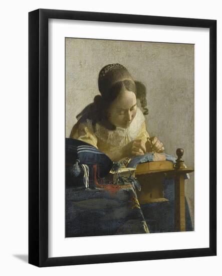 La Dentellière-Johannes Vermeer-Framed Giclee Print