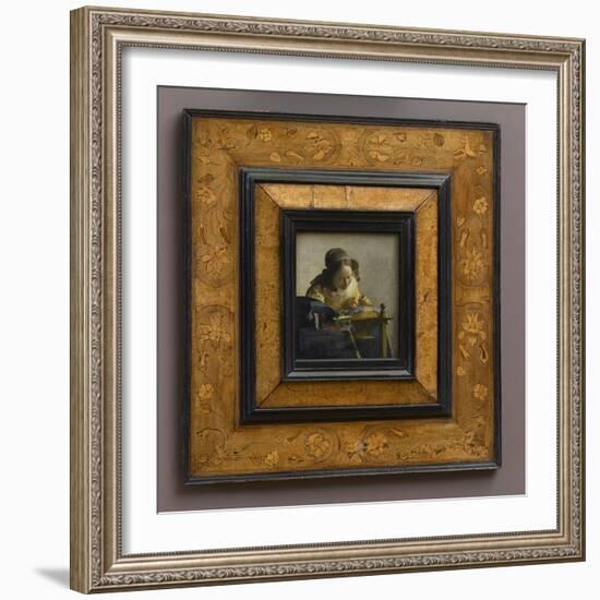 La Dentellière-Johannes Vermeer-Framed Giclee Print