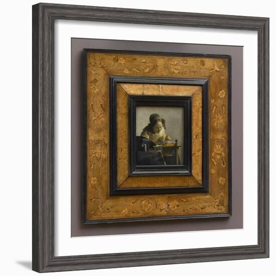 La Dentellière-Johannes Vermeer-Framed Giclee Print