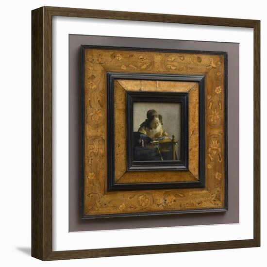 La Dentellière-Johannes Vermeer-Framed Giclee Print