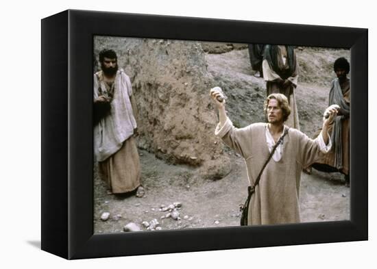 La Derniere Tentation du Christ THE LAST TEMPTATION OF CHRIST by Martin Scorsese with Willem Dafoe,-null-Framed Stretched Canvas