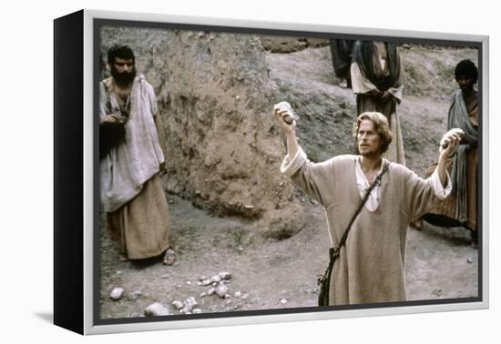 La Derniere Tentation du Christ THE LAST TEMPTATION OF CHRIST by Martin Scorsese with Willem Dafoe,-null-Framed Stretched Canvas