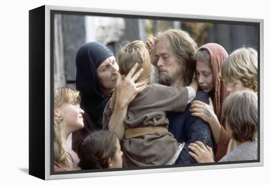 La Derniere Tentation du Christ THE LAST TEMPTATION OF CHRIST by Martin Scorsese with Willem Dafoe,-null-Framed Stretched Canvas