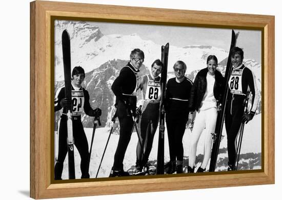 La Descente Infernale Downhill Racer De Michaelritchie Avec Robert Redford 1969-null-Framed Stretched Canvas