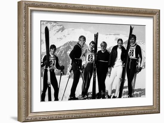 La Descente Infernale Downhill Racer De Michaelritchie Avec Robert Redford 1969-null-Framed Photo