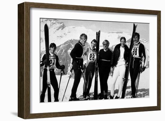 La Descente Infernale Downhill Racer De Michaelritchie Avec Robert Redford 1969-null-Framed Photo