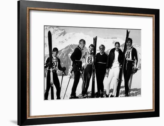 La Descente Infernale Downhill Racer De Michaelritchie Avec Robert Redford 1969-null-Framed Photo