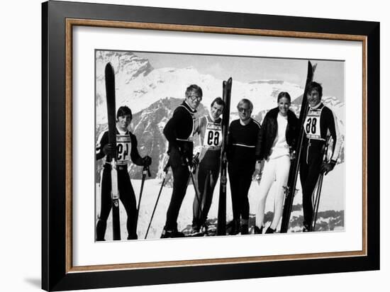 La Descente Infernale Downhill Racer De Michaelritchie Avec Robert Redford 1969-null-Framed Photo