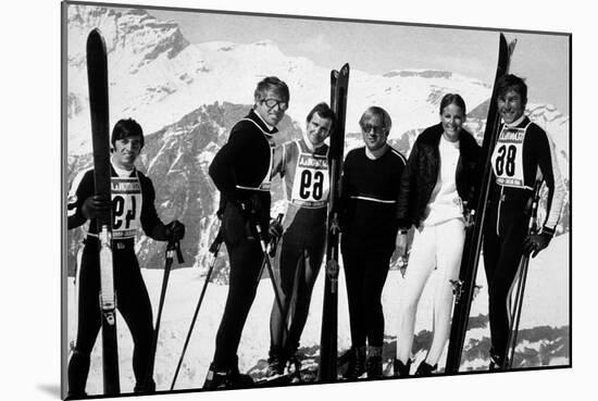 La Descente Infernale Downhill Racer De Michaelritchie Avec Robert Redford 1969-null-Mounted Photo