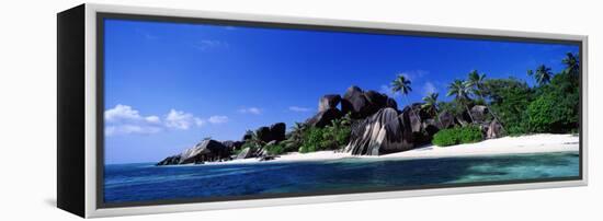 La Digue Island Seychelles-null-Framed Stretched Canvas