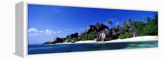 La Digue Island Seychelles-null-Framed Stretched Canvas