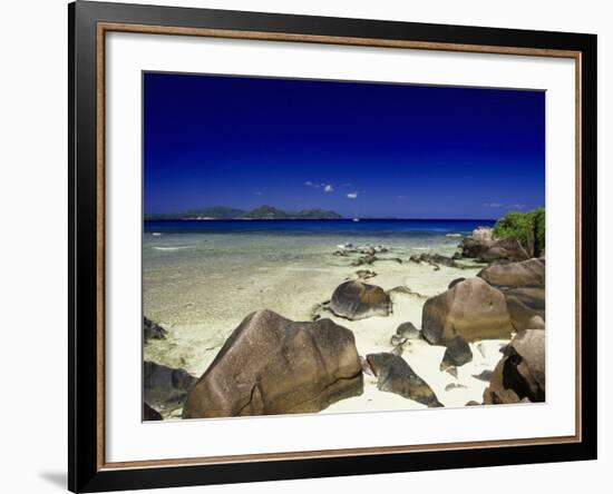 La Digue Isle, Seychelles, Indian Ocean-Angelo Cavalli-Framed Photographic Print
