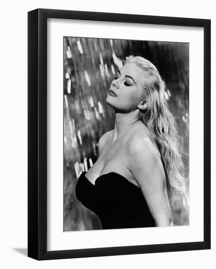 La Dolce Vita, Anita Ekberg, 1960-null-Framed Photo