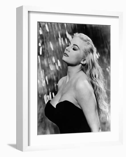 La Dolce Vita, Anita Ekberg, 1960-null-Framed Photo