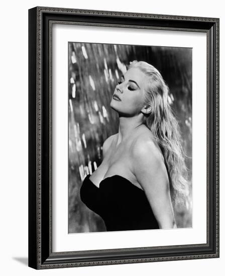 La Dolce Vita, Anita Ekberg, 1960-null-Framed Photo