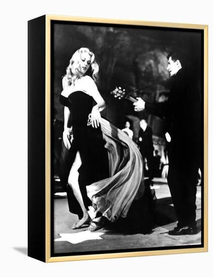 La Dolce Vita, Anita Ekberg, 1960-null-Framed Stretched Canvas