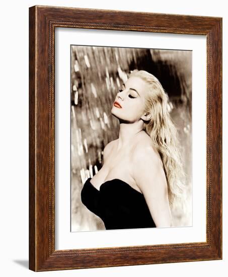 La  Dolce Vita, Anita Ekberg, 1960-null-Framed Photo