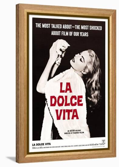 La Dolce Vita, Anita Ekberg, 1960-null-Framed Stretched Canvas