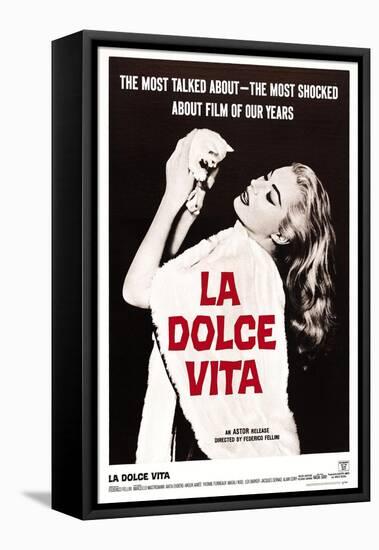 La Dolce Vita, Anita Ekberg, 1960-null-Framed Stretched Canvas