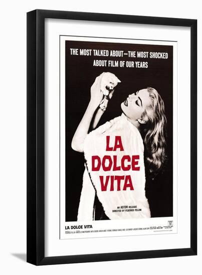 La Dolce Vita, Anita Ekberg, 1960-null-Framed Art Print