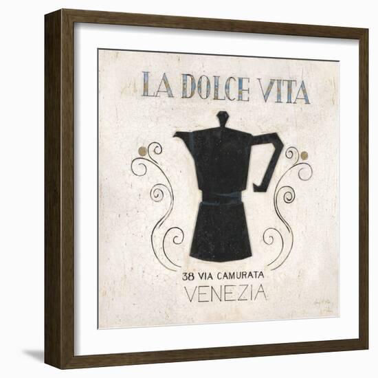 La Dolce Vita Coffee-Arnie Fisk-Framed Art Print