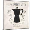 La Dolce Vita Coffee-Arnie Fisk-Mounted Art Print