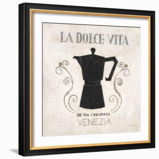 La Dolce Vita Coffee-Arnie Fisk-Framed Art Print