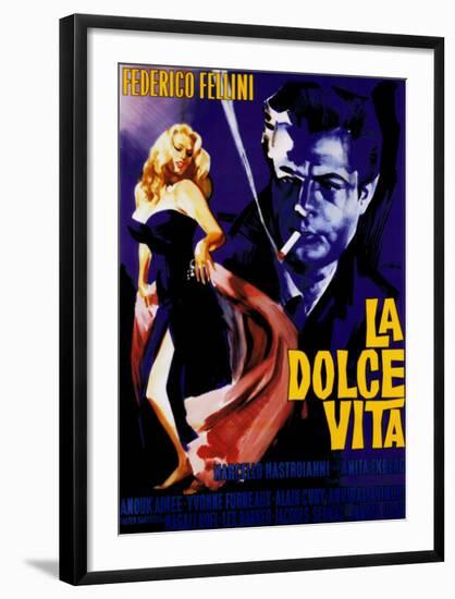 La Dolce Vita-The Vintage Collection-Framed Art Print