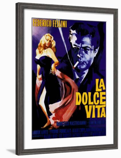 La Dolce Vita-The Vintage Collection-Framed Art Print