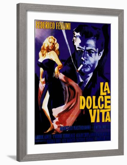 La Dolce Vita-The Vintage Collection-Framed Art Print