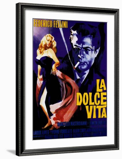 La Dolce Vita-The Vintage Collection-Framed Art Print