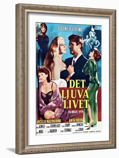 La Dolce Vita-null-Framed Premium Giclee Print