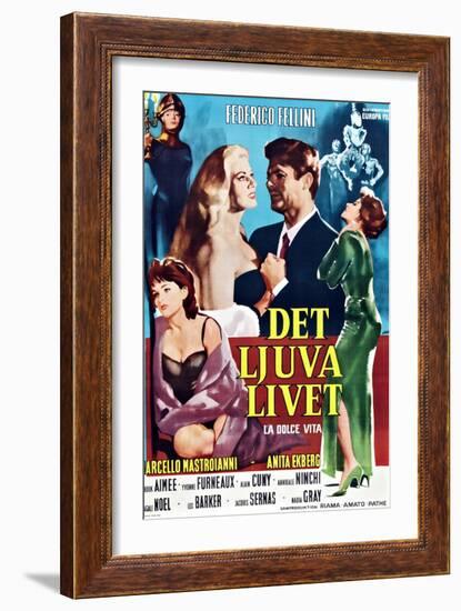 La Dolce Vita-null-Framed Premium Giclee Print