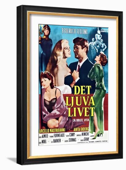 La Dolce Vita-null-Framed Premium Giclee Print