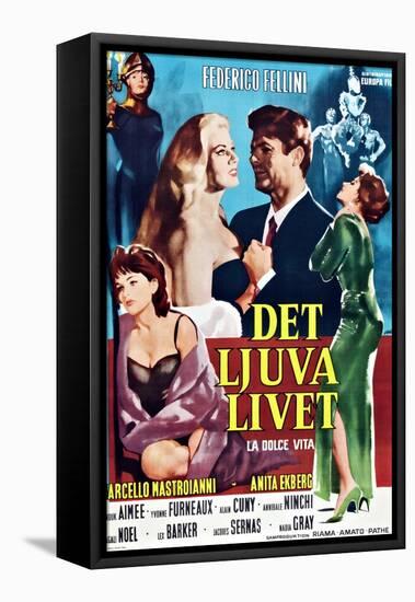 La Dolce Vita-null-Framed Stretched Canvas