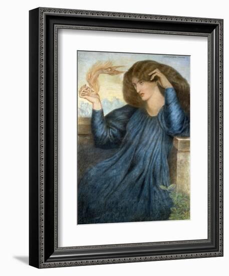 La Donna della Flamma-Dante Gabriel Rossetti-Framed Giclee Print