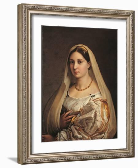 La Donna Velata-Raffaello Sanzio-Framed Giclee Print