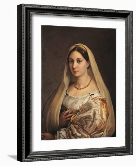 La Donna Velata-Raffaello Sanzio-Framed Giclee Print