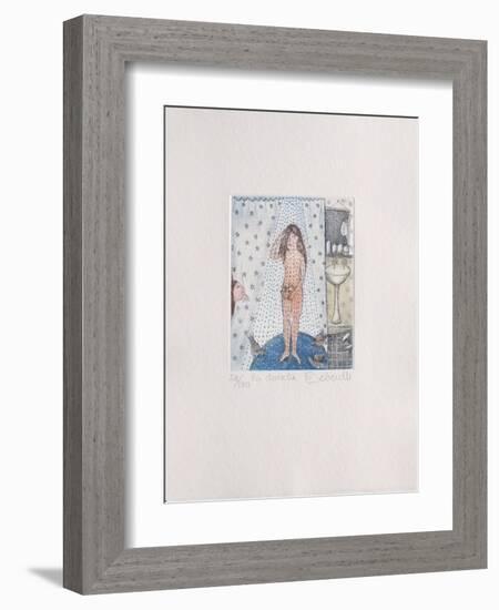 La Douche-Françoise Deberdt-Framed Limited Edition