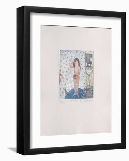 La Douche-Françoise Deberdt-Framed Limited Edition