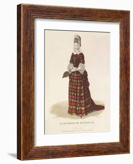 La Duchesse de Bourgogne-Louis-Marie Lante-Framed Premium Giclee Print