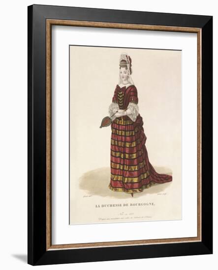 La Duchesse de Bourgogne-Louis-Marie Lante-Framed Premium Giclee Print