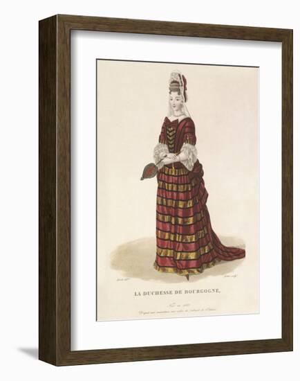 La Duchesse de Bourgogne-Louis-Marie Lante-Framed Premium Giclee Print
