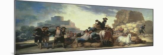 La Era O El Verano, the Threshing Floor or Summer, Tapestry Cartoon, 1786-Francisco de Goya-Mounted Giclee Print