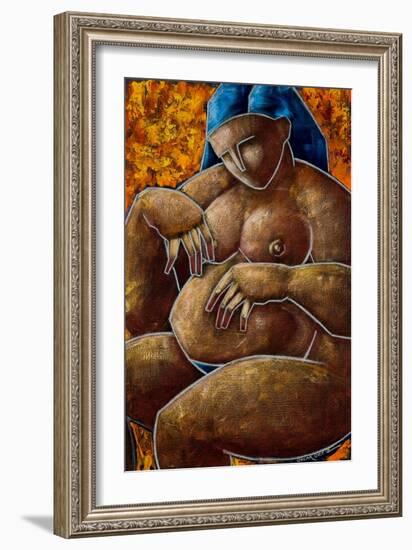 La Espera-Oscar Ortiz-Framed Giclee Print